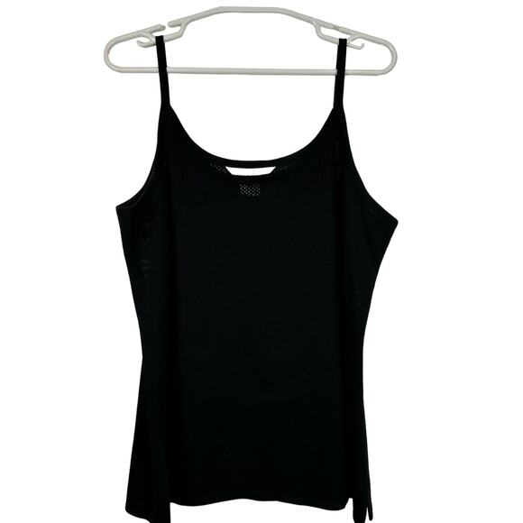 Misook Camisole Sweater Tank Top Black Large - Picture 1 of 6